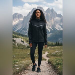 Nike Tech Full Zip-Up Jacket with hood (Unisex)